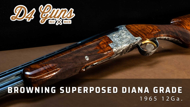See this beautiful and rare 1965 Browning Superposed Diana Grade!